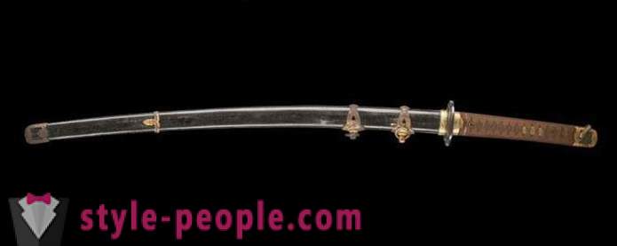 Japanese sword: name, types, production, photos